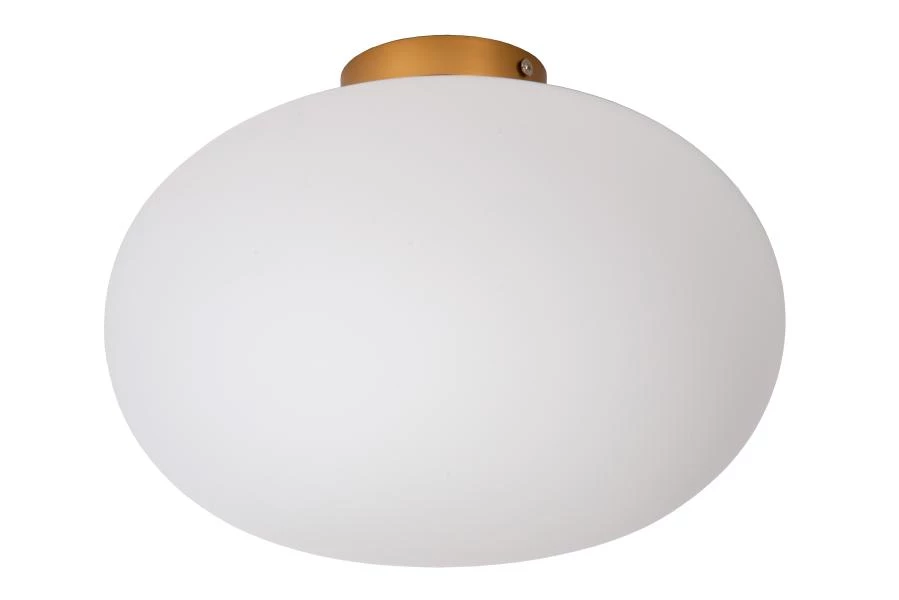 Lucide ELYSEE - Flush ceiling light - Ø 38 cm - 1xE27 - Opal - turned off